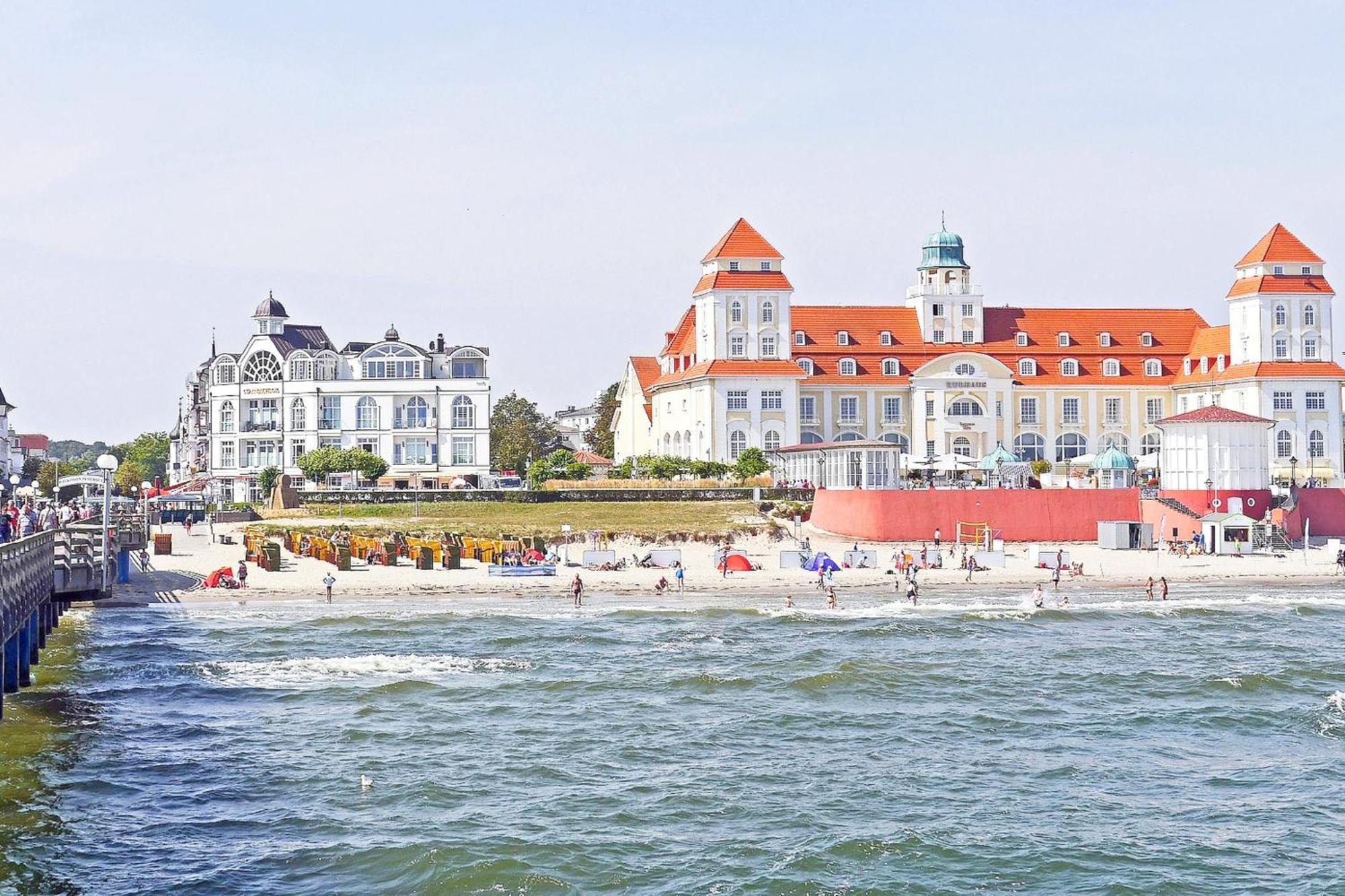 Aparthotel Ostsee Fewo 36 Balkon, Meerblick, Strand Binz Luaran gambar